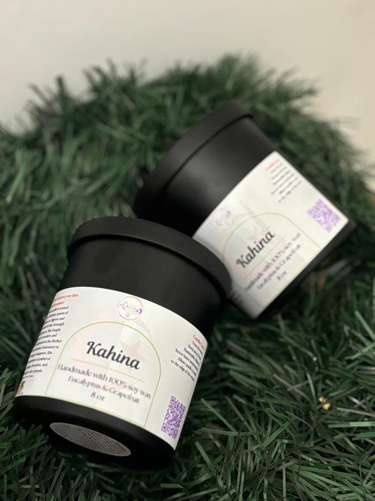 Kahina | Eucalyptus Grapefruit scented candles