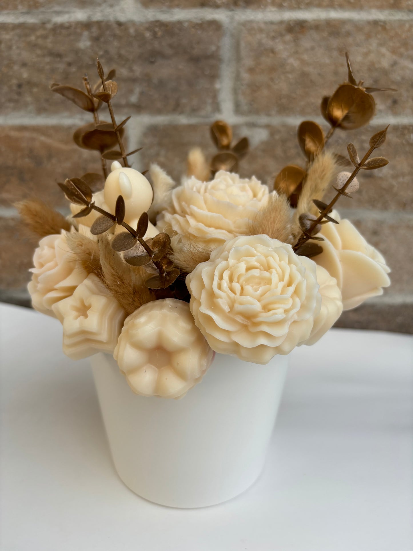 Floral Candle Bouquet – Handcrafted Candles for Weddings, Décor & Gifting