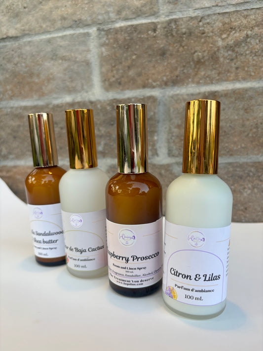 Brumes Parfumées Non Toxiques pour la Maison et le Linge