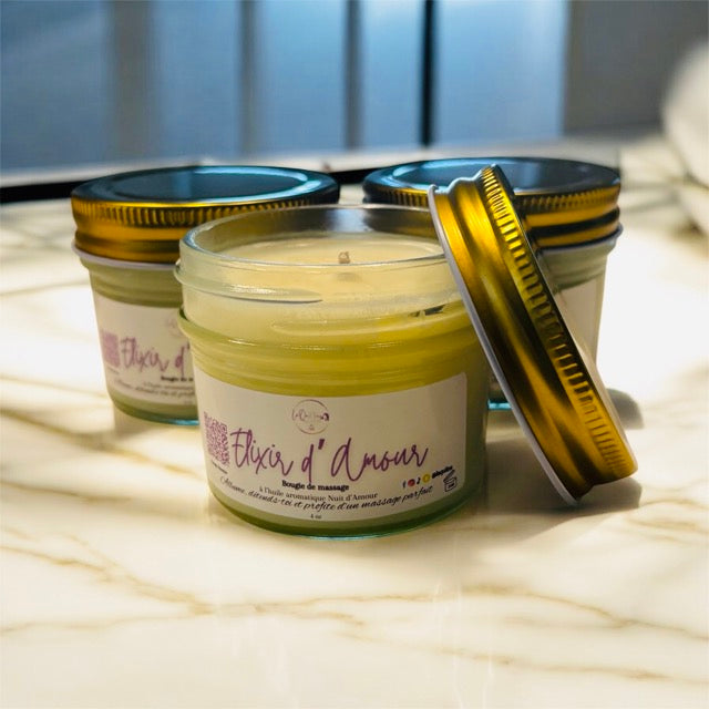 Élixir d'amour - Aphrodisiac Massage Candle