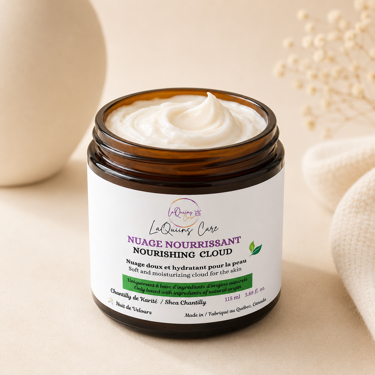 Nuage Nourrissant – Chantilly Nourrissante pour une Peau Douce et Hydratée