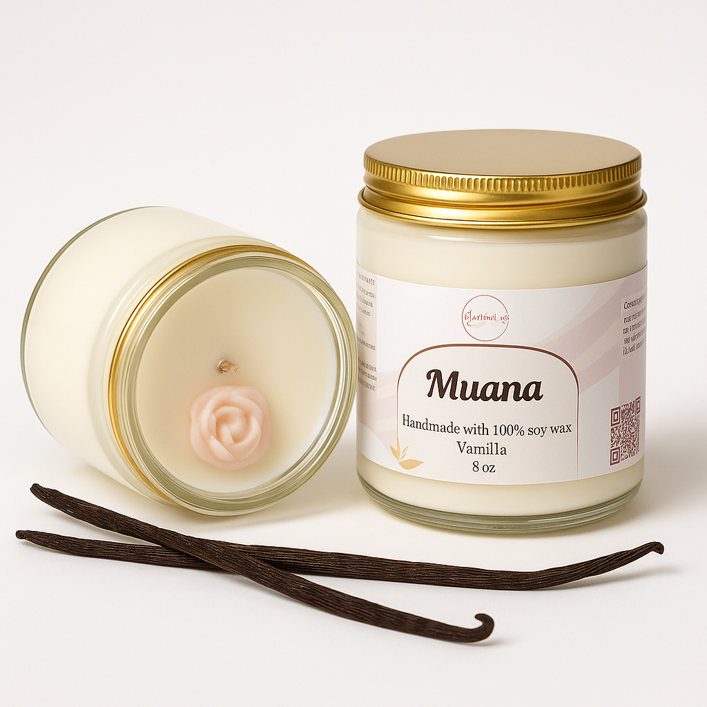 Muana | Vanilla scented candles