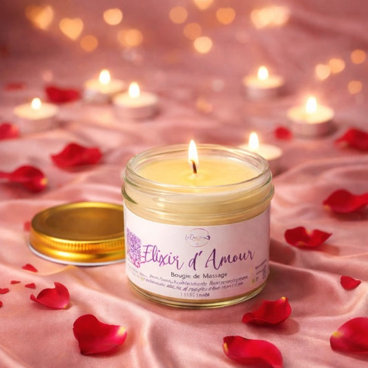 Massage Candle  – Romantic Warm Body Oil
