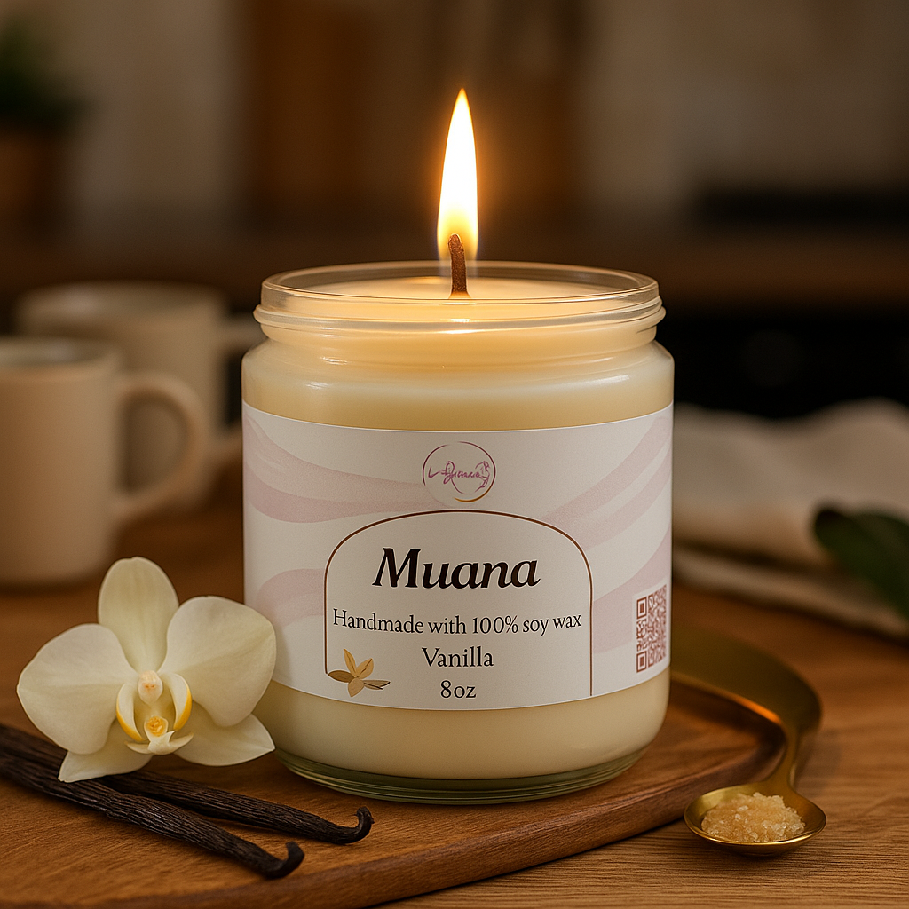 Muana | Vanilla scented candles