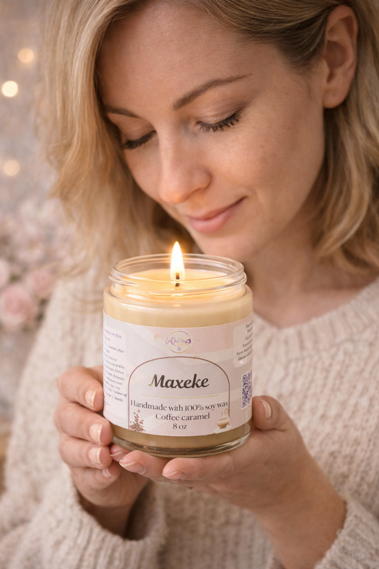 Maxeke | Coffee Caramel scented candles