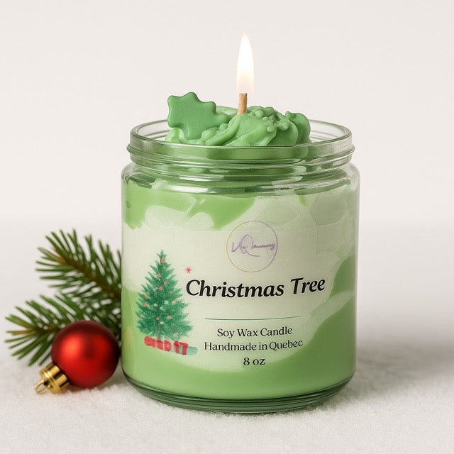 Christmas Candle Jars