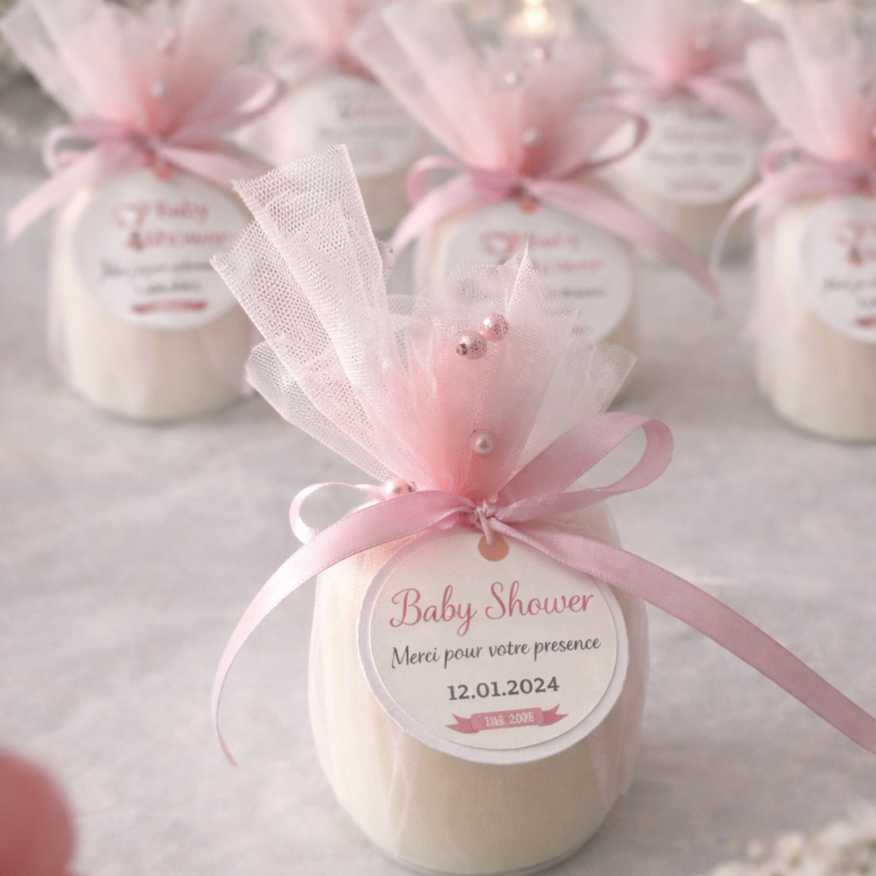 Personalized Container Candles | Wedding and Event Guest Gifts