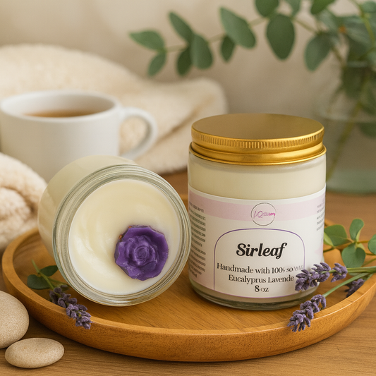 Sirleaf | Eucalyptus Lavender scented candles