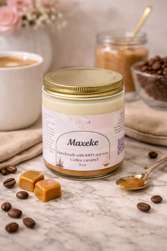 Maxeke | Coffee Caramel scented candles