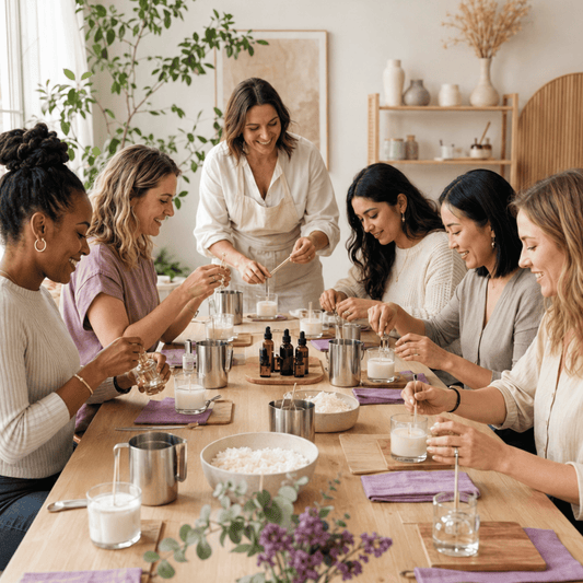 Group Candle Making Workshop | Mobile Candle Classes