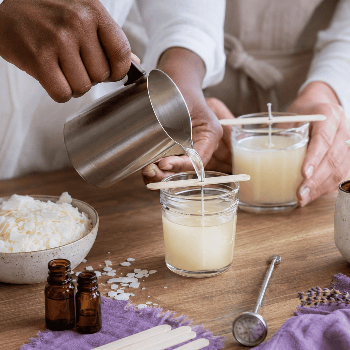 Group Candle Making Workshop | Mobile Candle Classes
