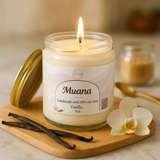 Muana | Vanilla scented candles