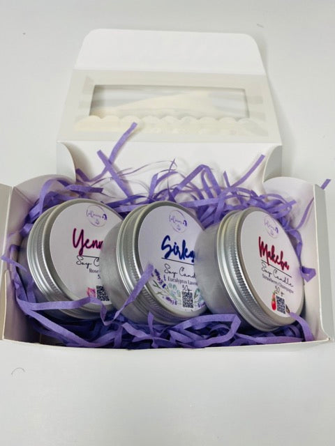 Mini Scented Candle | DISCOVERY PACKAGE - LaQuiins Boutique