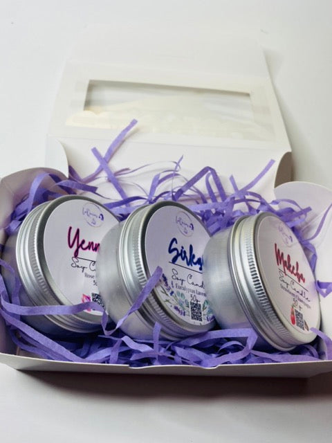 Mini Scented Candle | DISCOVERY PACKAGE - LaQuiins Boutique