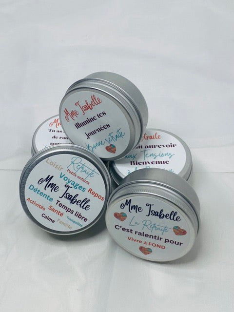 Personalized - Mini Scented Candle - LaQuiins Boutique