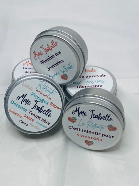 Personalized - Mini Scented Candle - LaQuiins Boutique