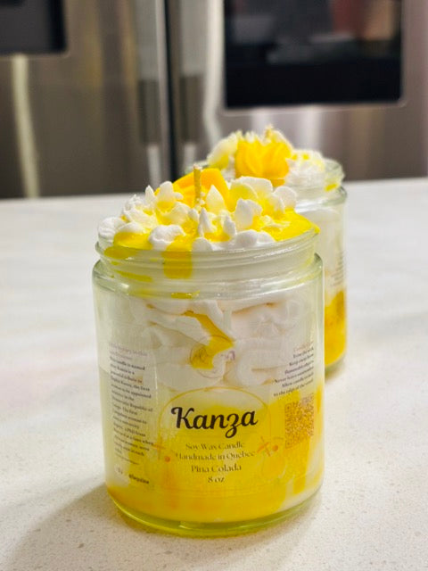 Kanza | Bougie parfumée Pina Colada