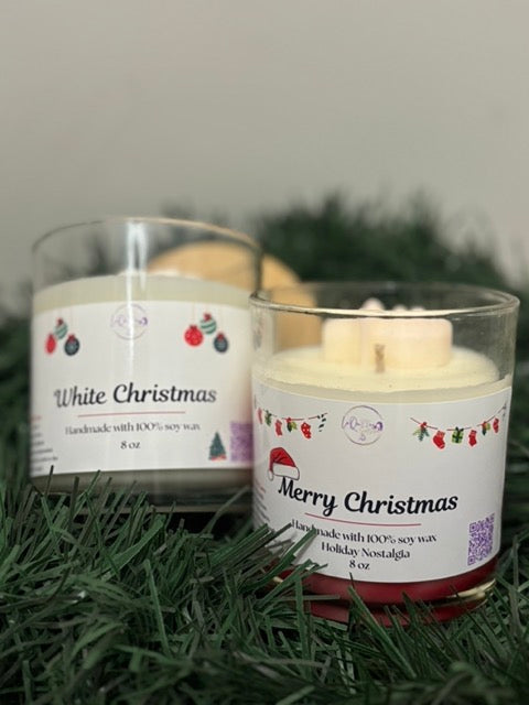 Christmas Candle Jars