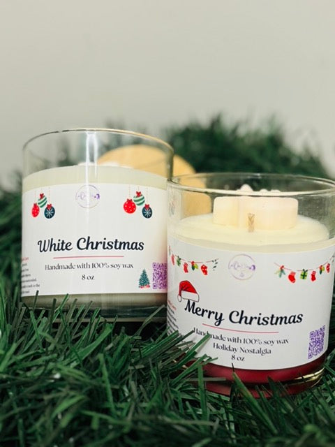 Christmas Candle Jars