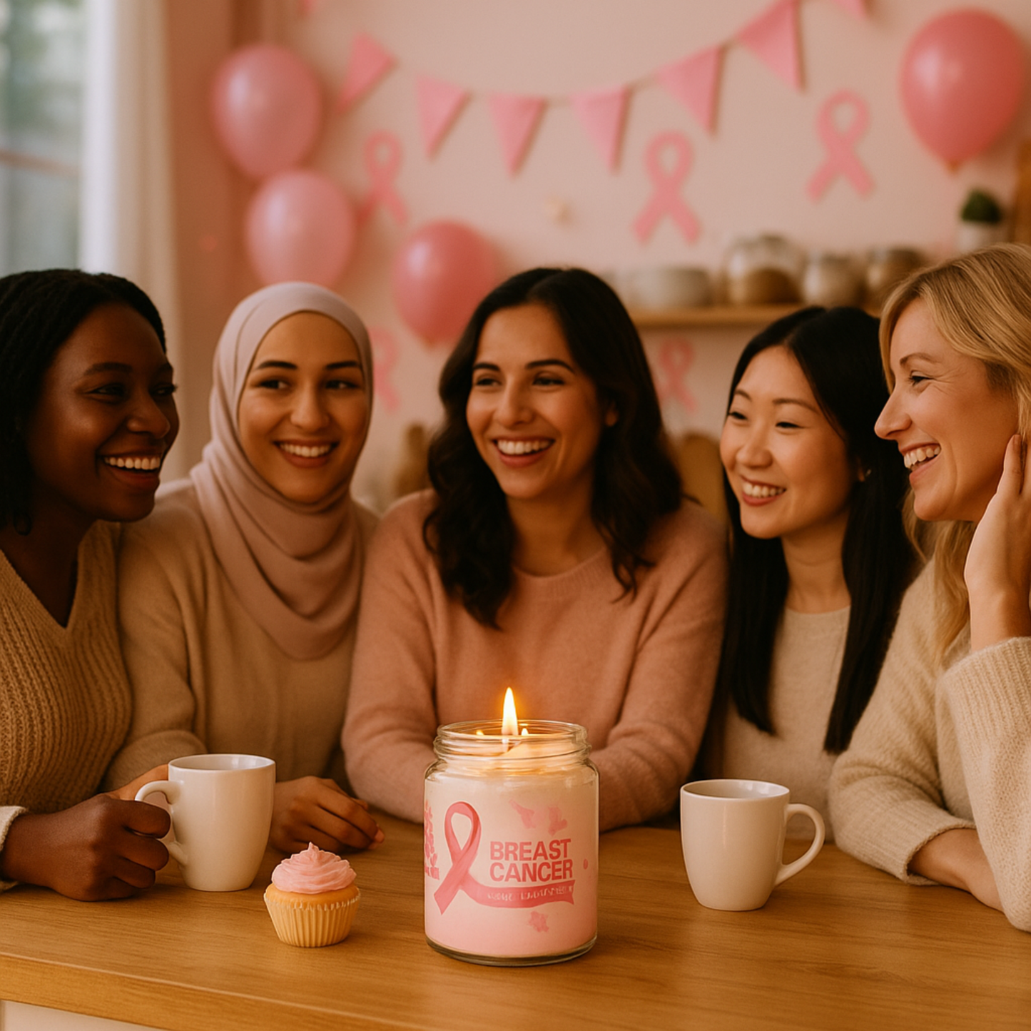 🕯️ Warrior Candle – A Flame of Strength, Awareness & Compassion